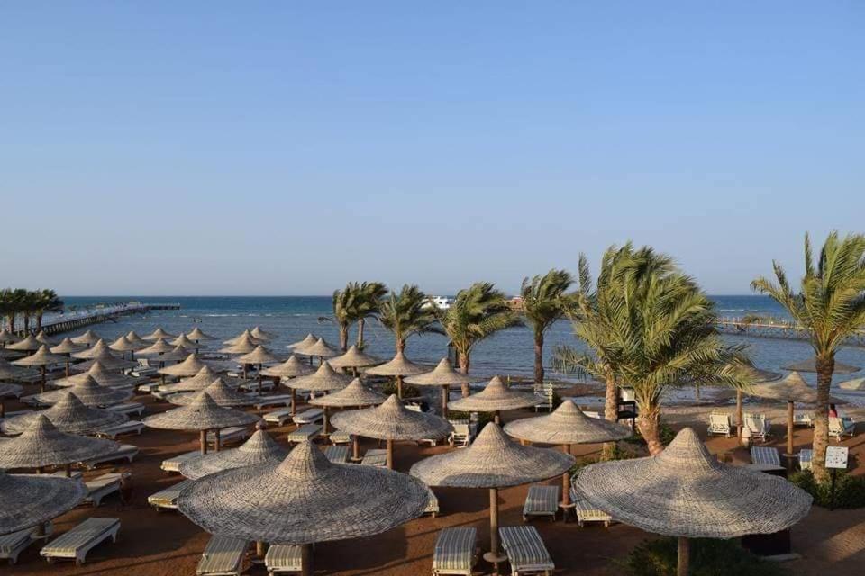 Comfortable Studio In Hotel Karma With Private Beach And Pools Family Only Or Female Hurgada Dış mekan fotoğraf